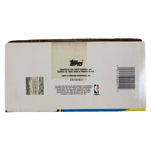 1992-93 Topps NBA Basketball Cards Box Set - Picture 4 of 6